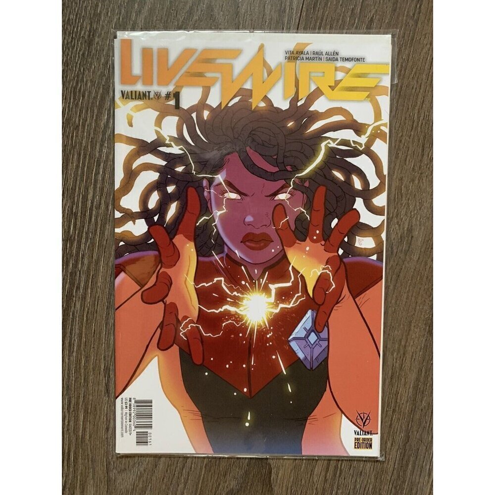 Livewire‎ # 1 (2018, Valiant) 1st Print Pre-Order Edition
